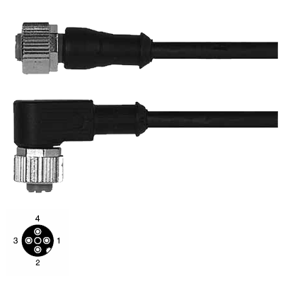 Kabely s konektorem pro připojení snímačů