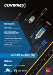 Kompletní anglický katalog Contrinex 2021